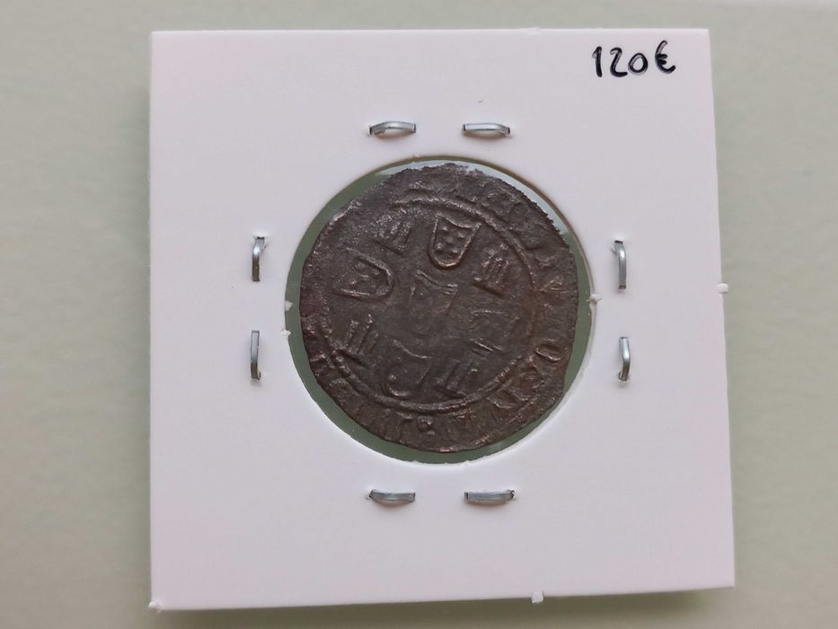 Moeda Real 3 e 1/2 Libras D. João I