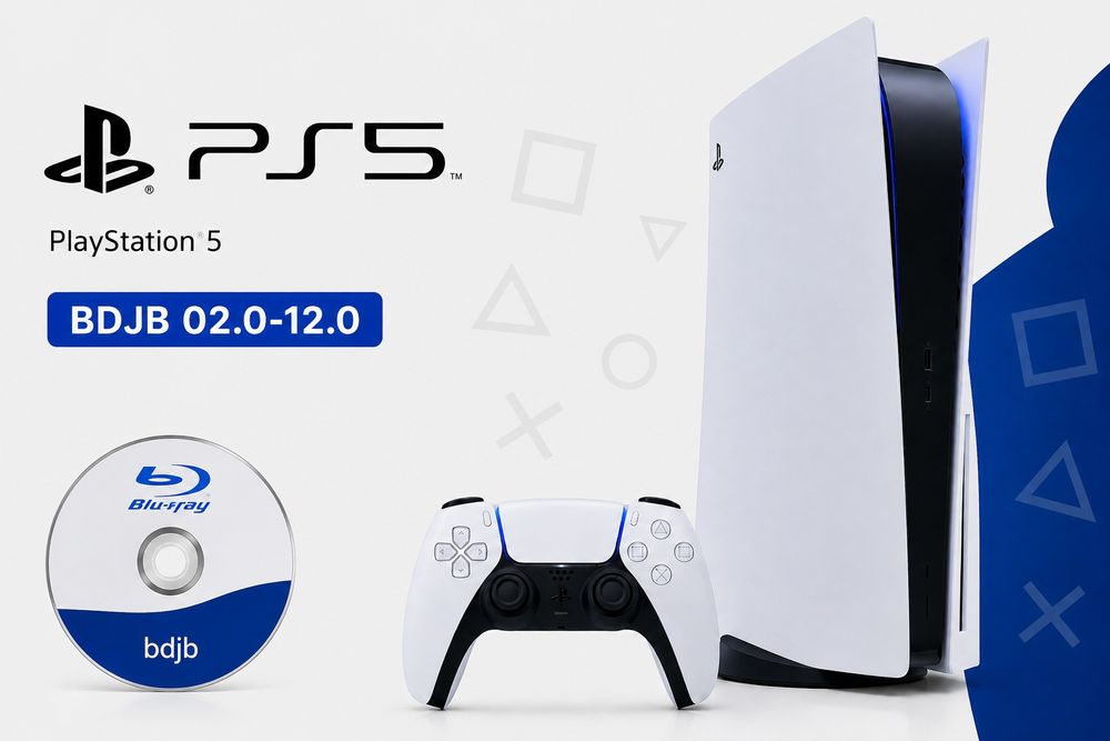 Диск Blu-ray BD-JB‼️ Playstation 5‼️ FW 02.00-12.00
