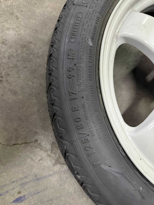 koło dojazdowe continental 125/80 R17 bmw e60 e90 e91 e92 x3