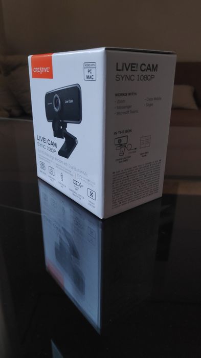 2 sztuki Creative live cam sync 1080p NOWE