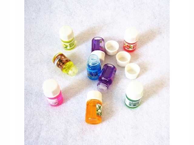 Olejek zapachowy eteryczny do dyfuzora x 6 Komplet aromaterapia
