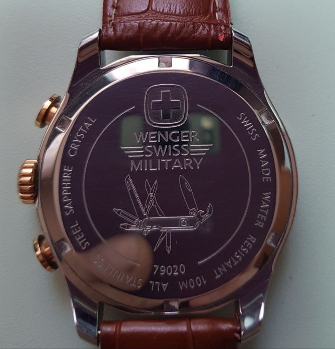 Wenger. Годинник. Часи. Хронограф. Swiss made.