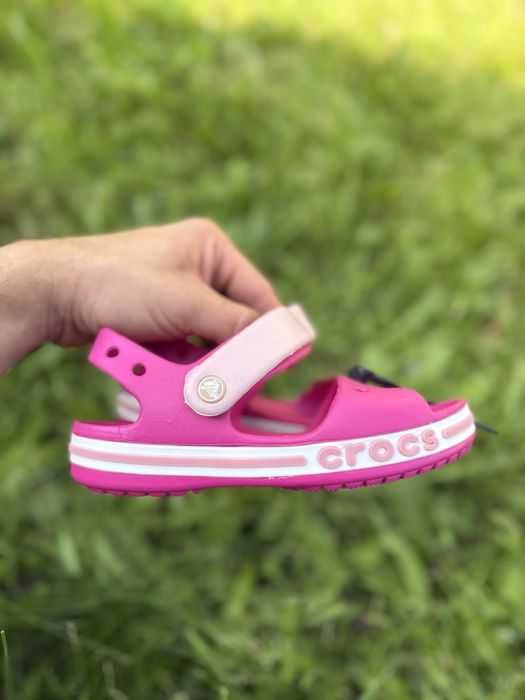 Сандали детские crocs босоножки розовые|sandal crocs kids 23-35 размер