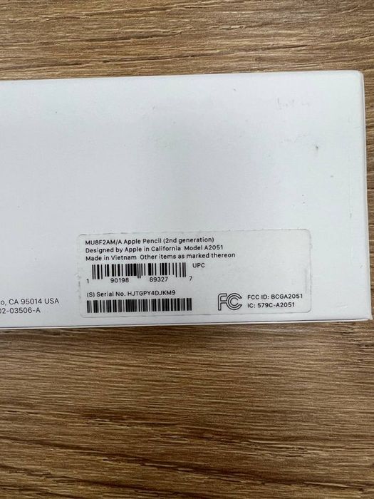 Apple Pencil 2nd Generation (MU8F2)