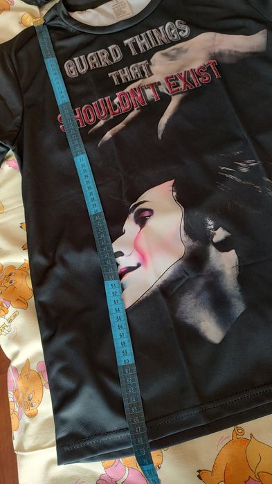 T-shirt koszulka z nadrukiem męski S
