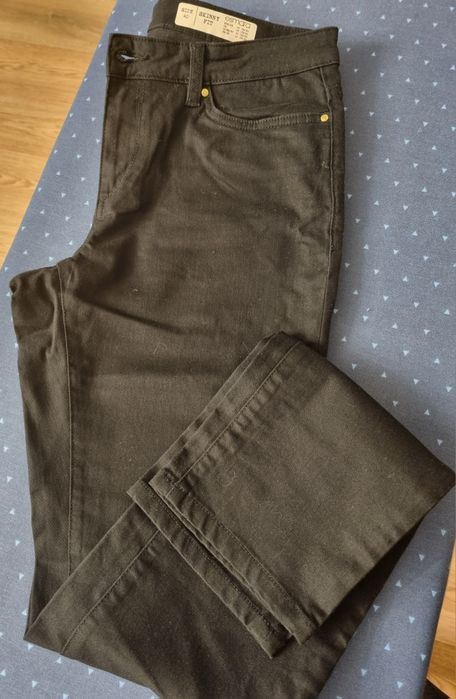 Spodnie damskie w stylu dżins czarne