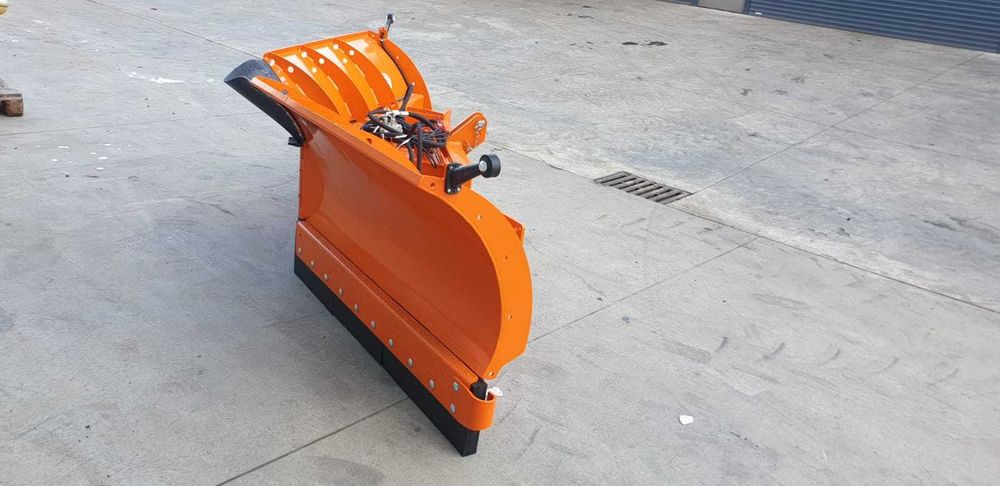 Pług śnieżny strzałkowy VARIO Mini 2,0 m Metal-Technik z amortyzacją
