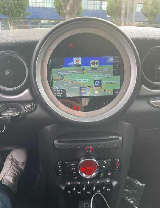 Rádio Mini R55 R56 R60 Android 14 com GPS