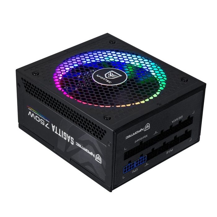 Fonte de alimentação RGB 750w 80 plus GOLD