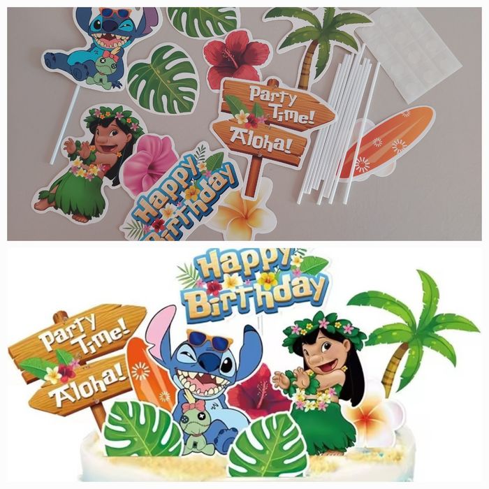 Прикраса на торт украшение Стіч