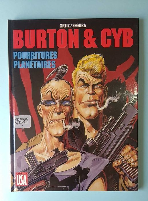 BURTON & CYB - por Ortiz & Segura - Col. completa 4 volumes em francês