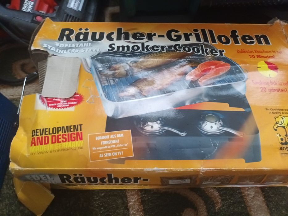 Гриль коптильня Raucher Grillofen