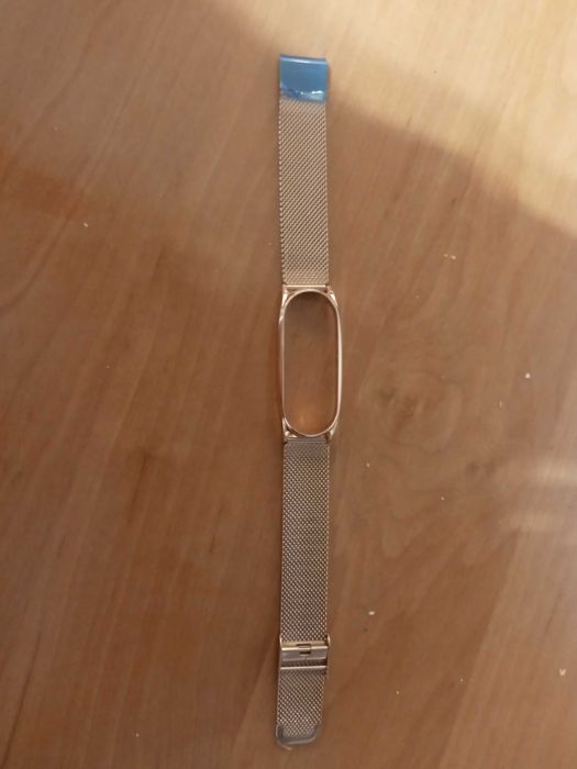 Pasek TECH-PROTECT MilaneseBand do Xiaomi Mi Band 5/6/6  Różowo-złoty