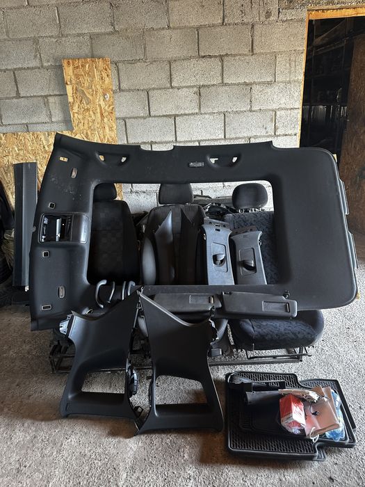 Потолок r-line tiguan 08- панорамний чорний потолок р лайн