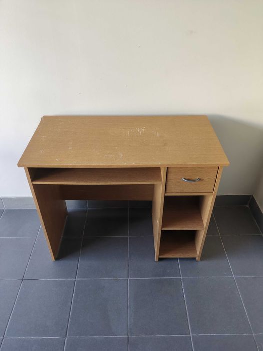 Secretária Compacta com Gaveta | 90x75x45 cm