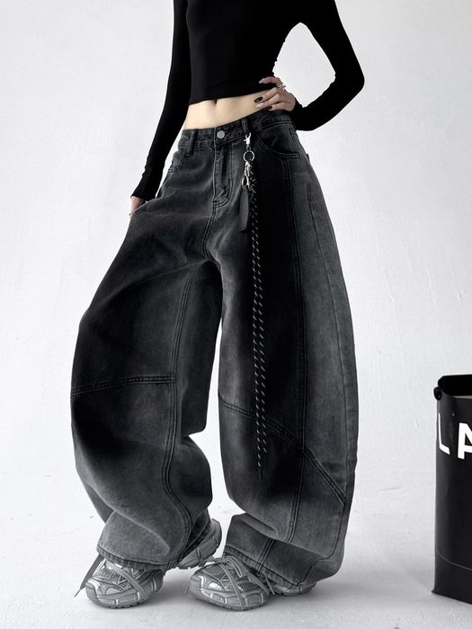 Жіночі  джинси Bershka, Baggy
