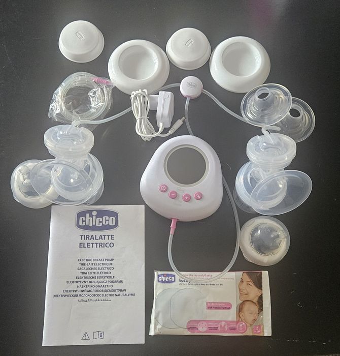 Bomba Tira Leite Elétrica Dupla Chicco
