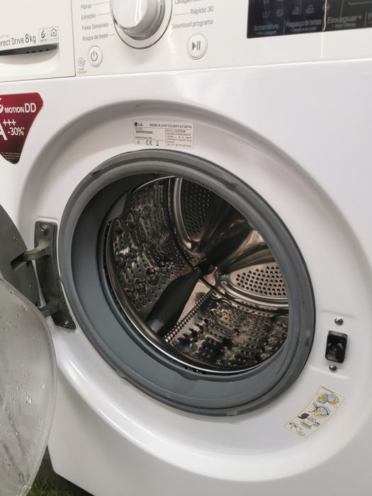 Máquina lavar roupa LG 8kg 1400rpm faça entrega