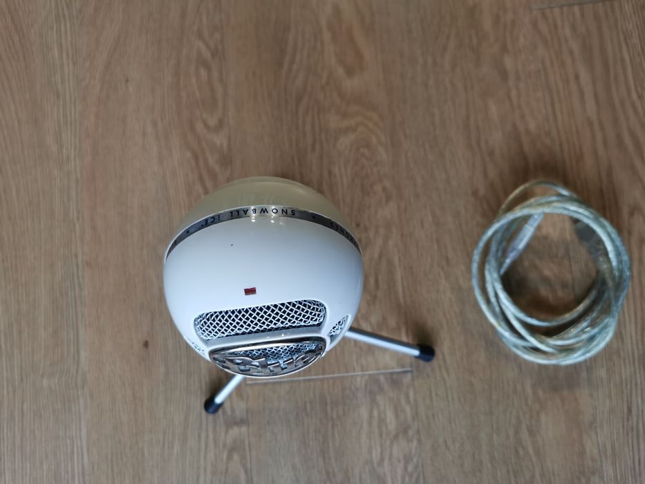 Microfone Blue Snowball iCE USB + Tripé Oficial (Como Novo)