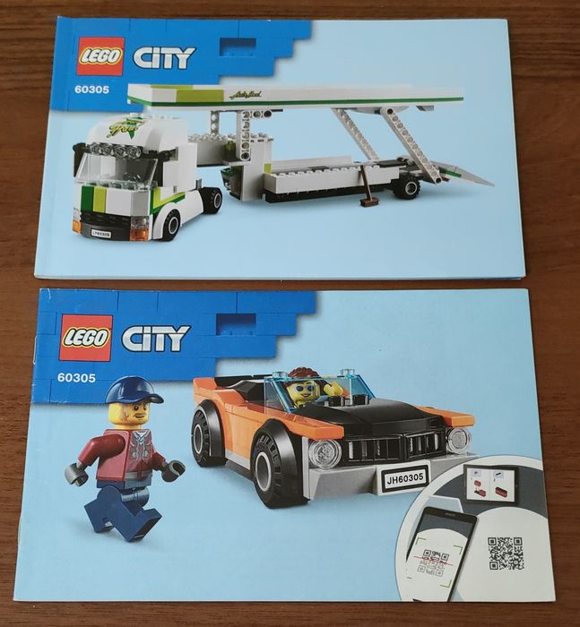 Klocki LEGO City 60305 Car Transporter - kompletne 100% + gratis