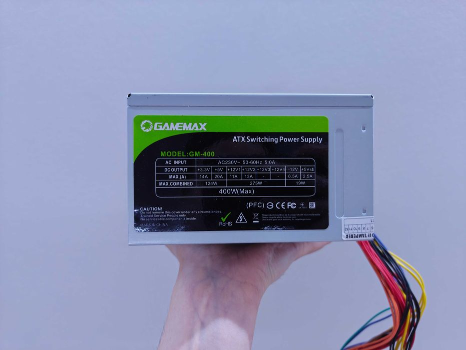 Блок живлення GameMax GM-400 (400W)