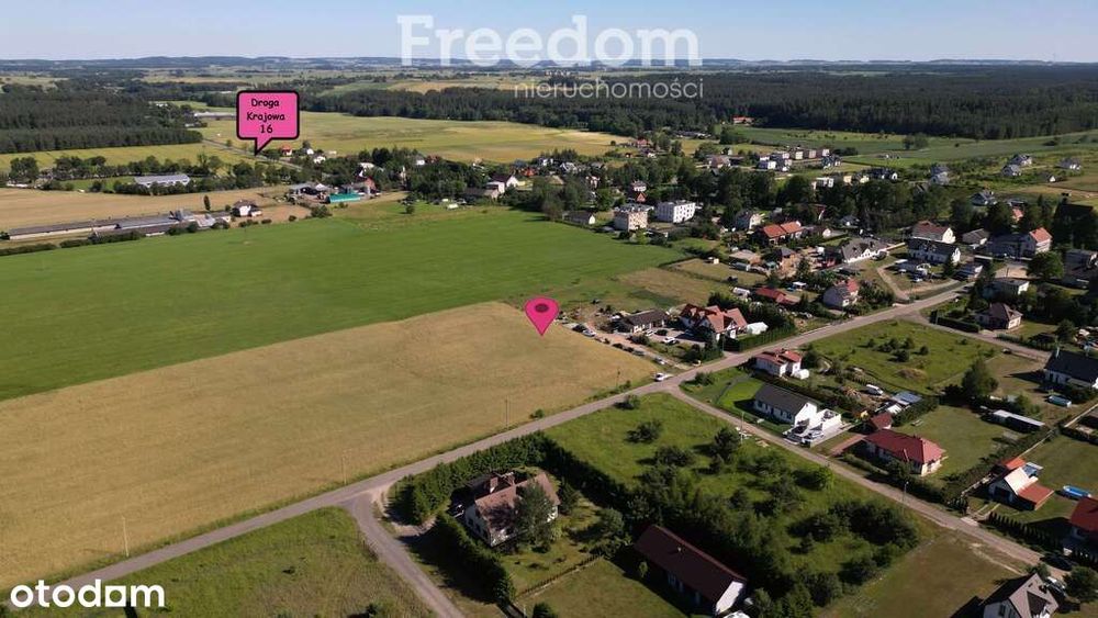 Działka budowlana w Samborowie