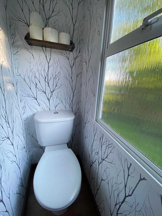 Domek nad jeziorem Białoławki pomost łódka