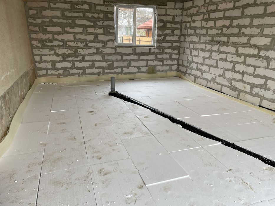 Напівсуха стяжка стяжка підлоги машинна стяжка.