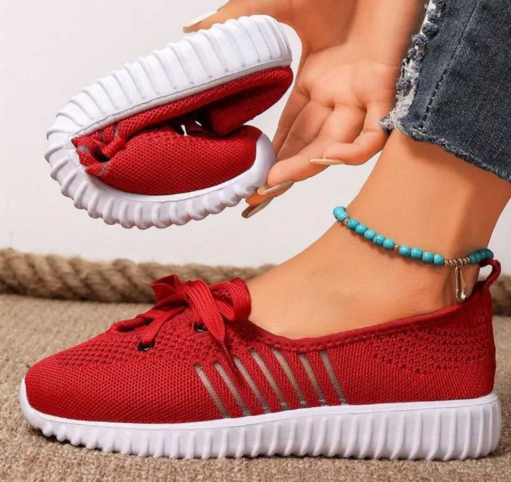 Buty damskie czerwone