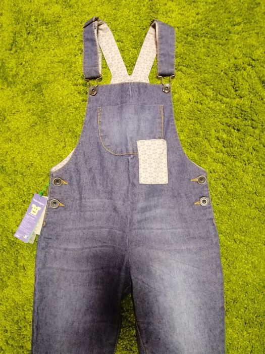 Джинсовый комбинезон для девочки