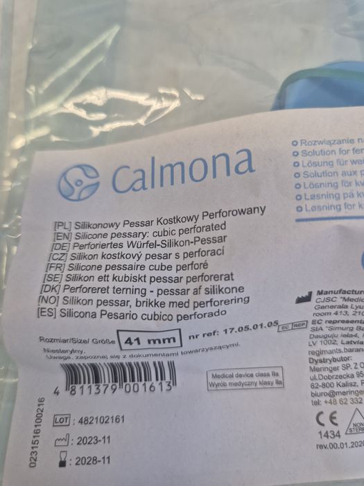 Pessar kostkowy Calmona r 41