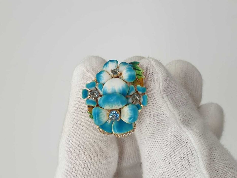 ЖІноча каблучка золото 585 проба 13.1 гр