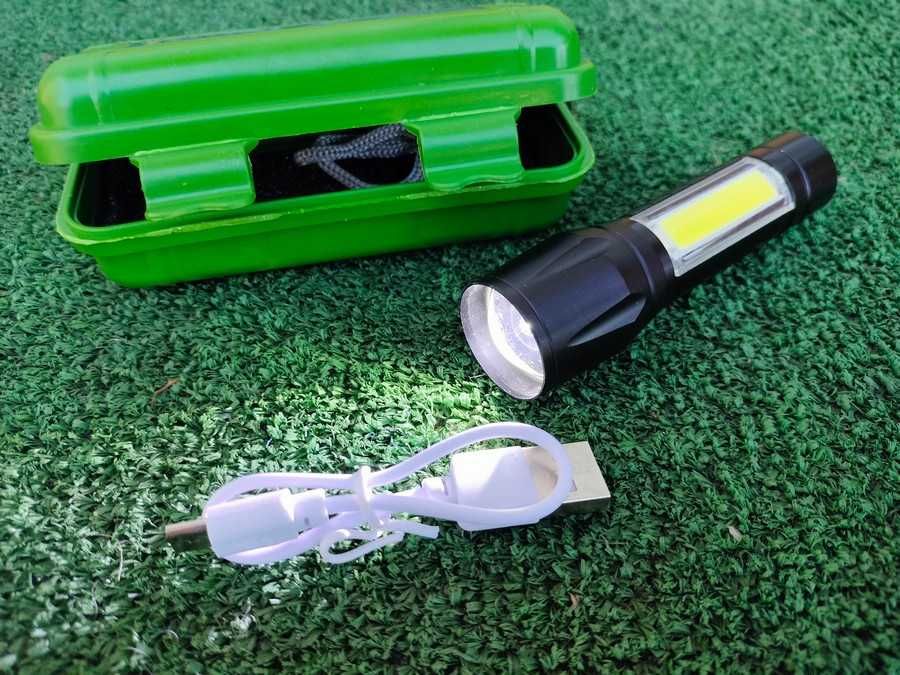 latarka led na akumulator nowa sprawna wodoodporna jakość polecam supe
