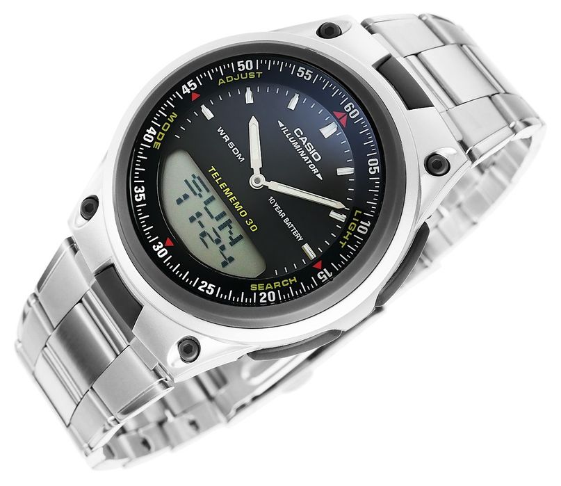 Zegarek Męski Casio DUAL AW-80D-1AVDF + BOX