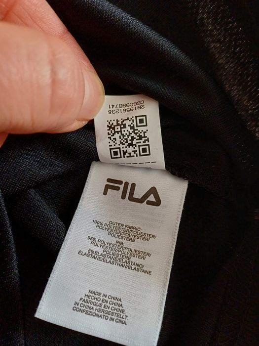 T-shirt sportowy czarny  FILA r. S