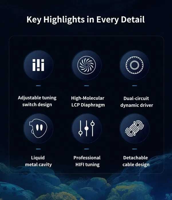 Наушники динамические TRN Orca (LCP) Mic