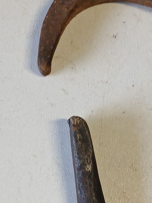 Stara łapka łomik  stan jak na zdięciu prl