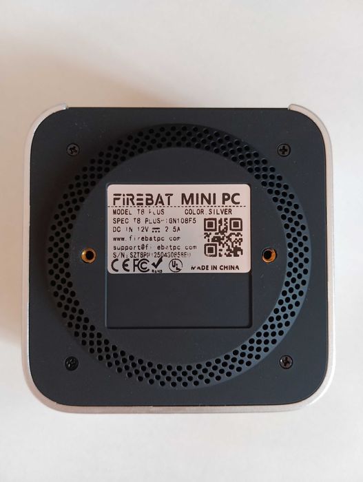 Міні ПК FIREBAT T8 Plus / Intel N100 / DDR5 8 Gb / SSD 256 Gb / Wi-Fi