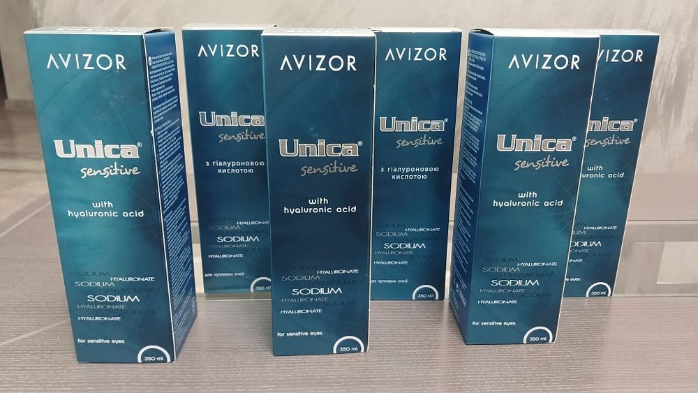Розчин для контактних лінз Unica sensitive 350ml Avizor
