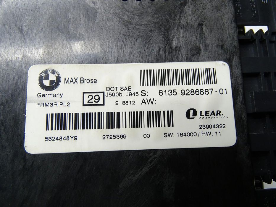Moduł sterownik świateł 9286887 bmw e84 x1 e87 e90 e91