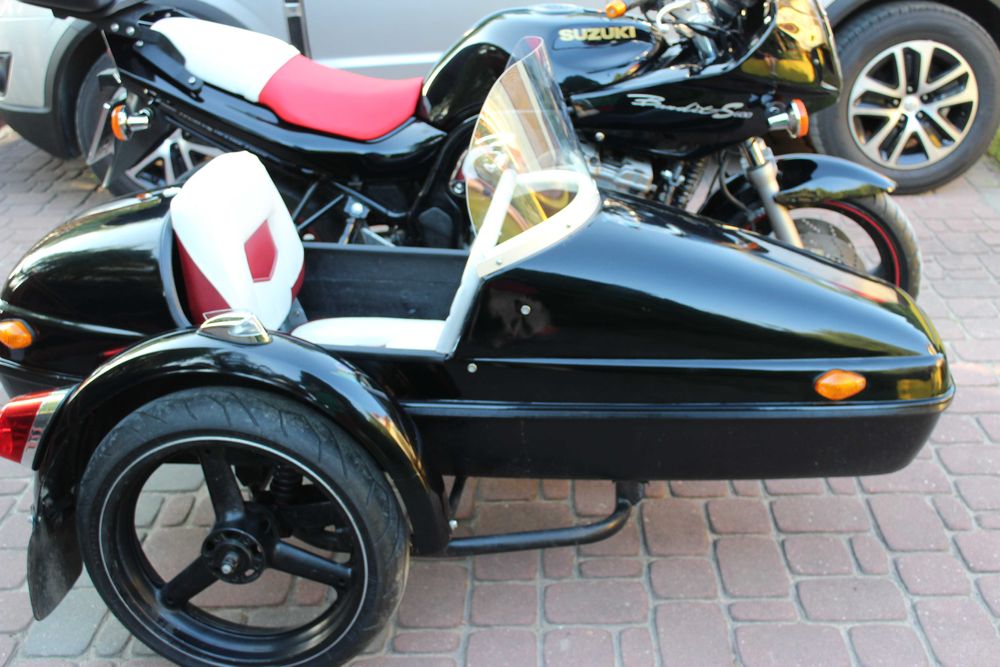 Suzuki - Motocykl z wózkiem bocznym - super stan - pilne