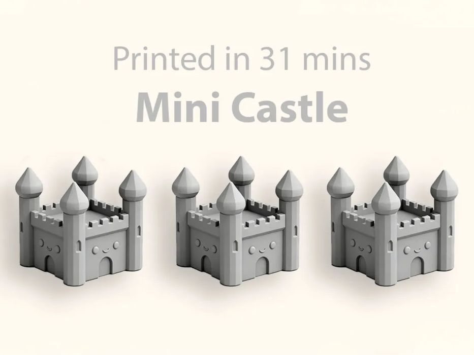 Collectible Mini Fantasy Castle