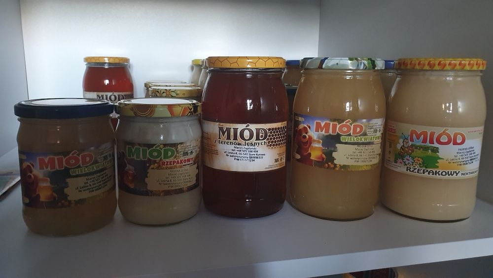 Miód z własnej pasieki