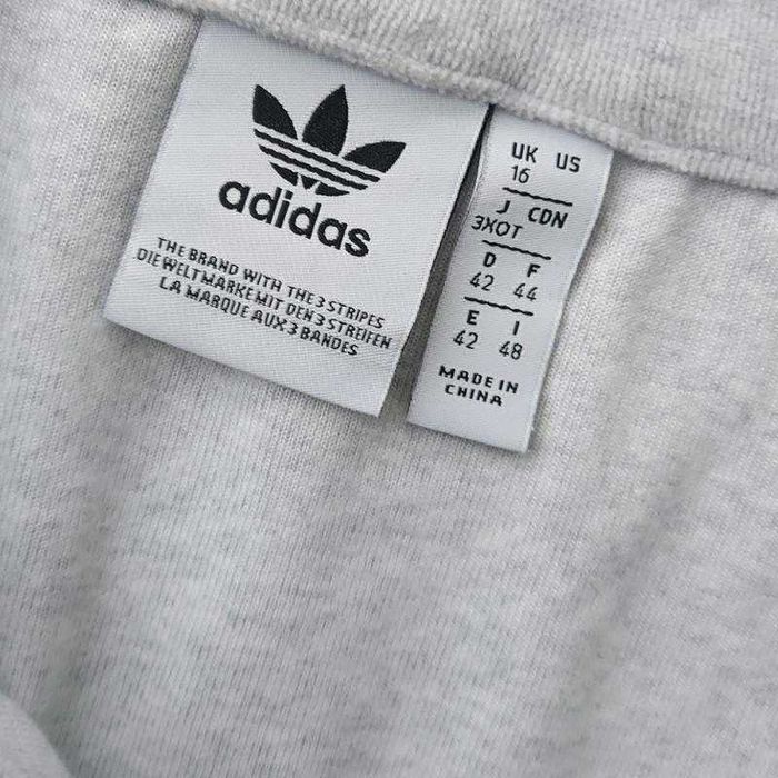 Велюровий топ худі кофта adidas