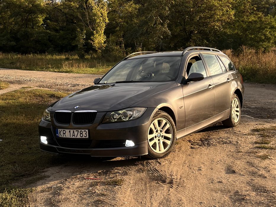 BMW E91 на повному ходу
