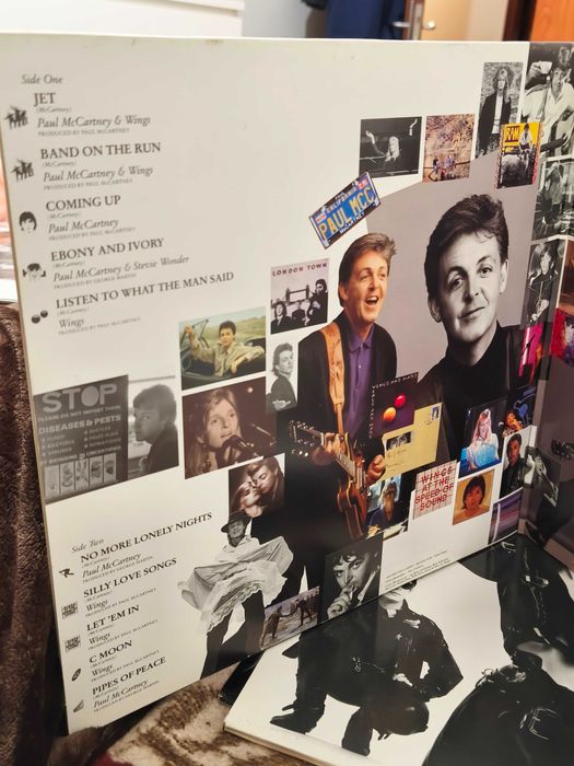 Paul McCartney all the best vinil LP made in UK  disco duplo