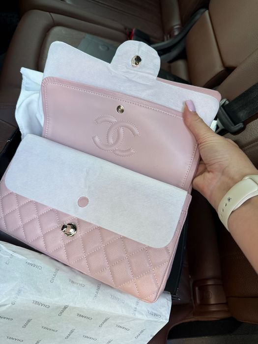 сумка Chanel натур шкіра