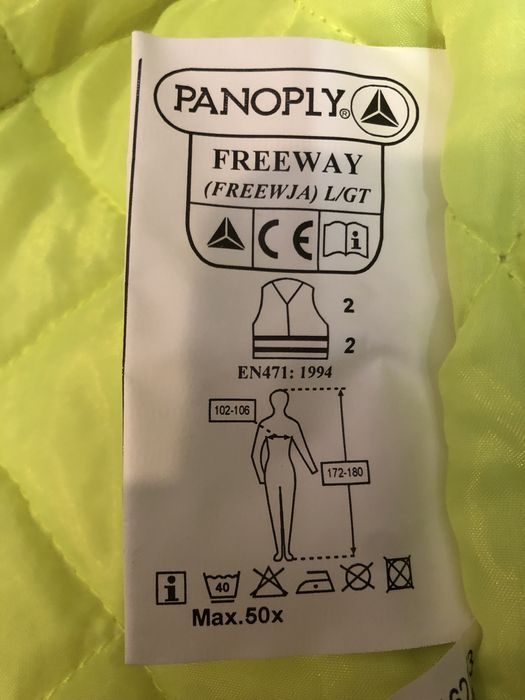 Kurtka robocza przeciwdeszczowa ocieplana odblaskowa PANOPLY