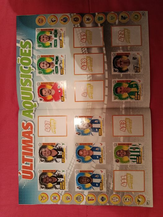 Caderneta de Cromos de FUTEBOL 2018-19