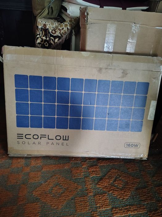 Нова сонячна панель Ecoflow 160w